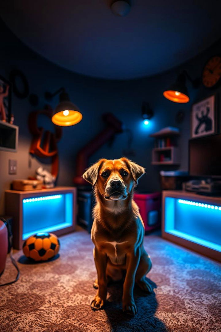 Creative Lighting for Canine Rooms - 22 Dog Room Ideas