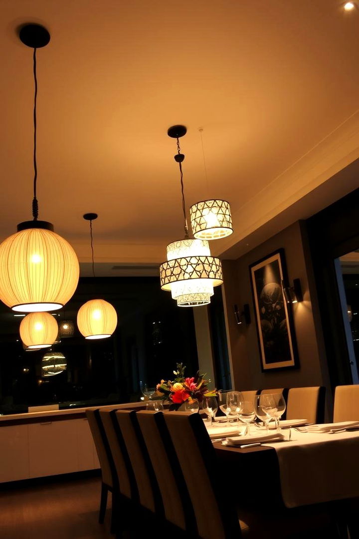 Creative Lighting for Mood Enhancement - 22 Casual Dining Room Ideas