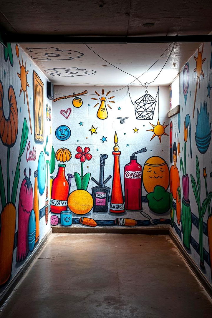 Creative Mural Ideas - 22 Basement Wall Ideas