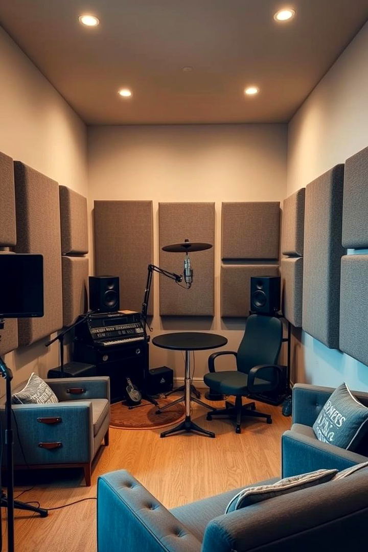 Creative Music Room - 22 Box Room Ideas