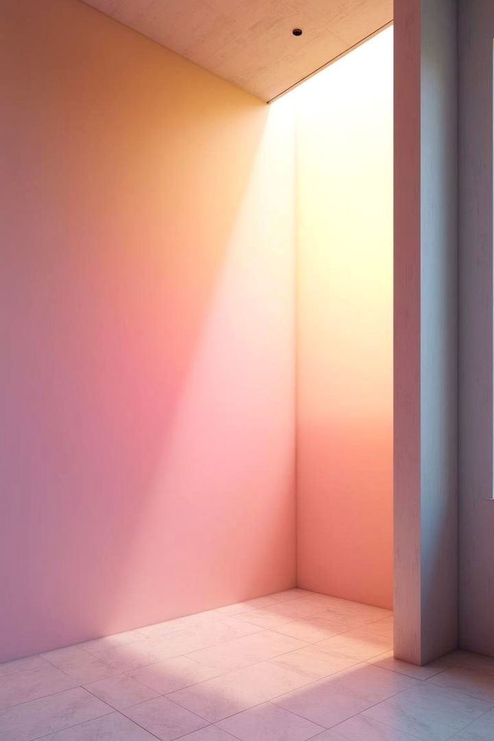 Creative Ombre Color Transitions - 22 Shower Wall Ideas