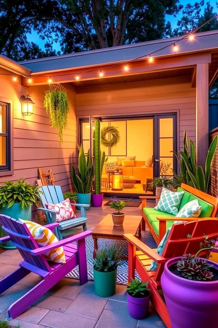 Creative Orange Outdoor Spaces - 22 Orange Room Ideas
