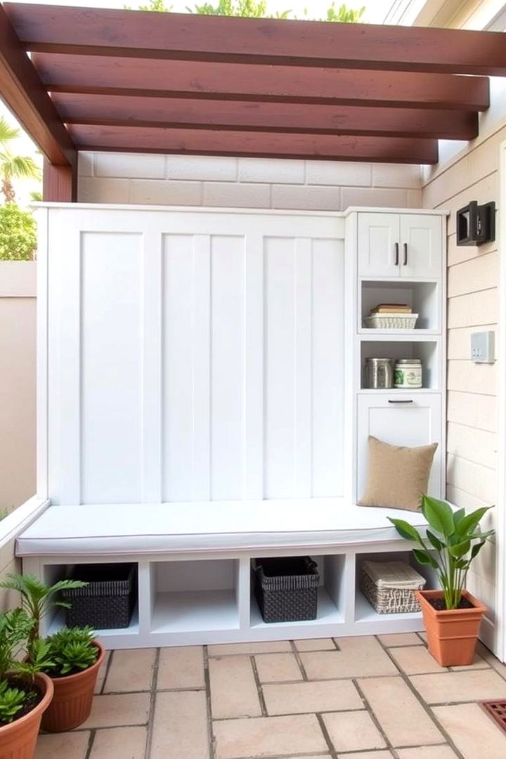 Creative Outdoor Storage Solutions - 22 Small Patio Ideas