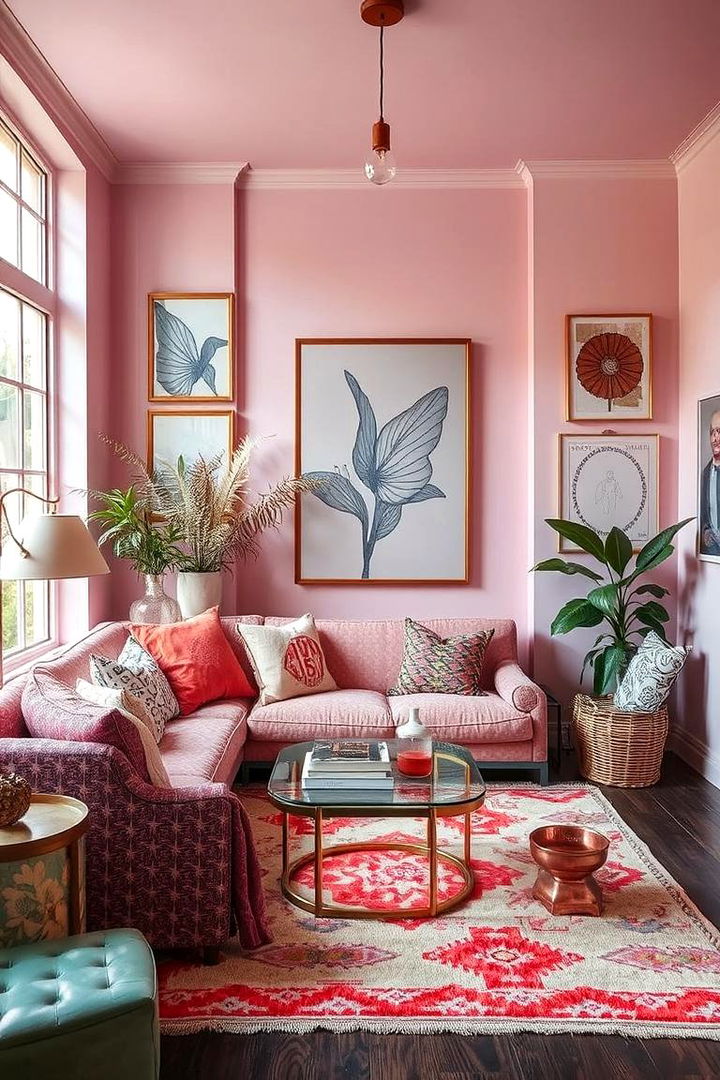 Creative Pink Fusion - 22 Pink Room Ideas