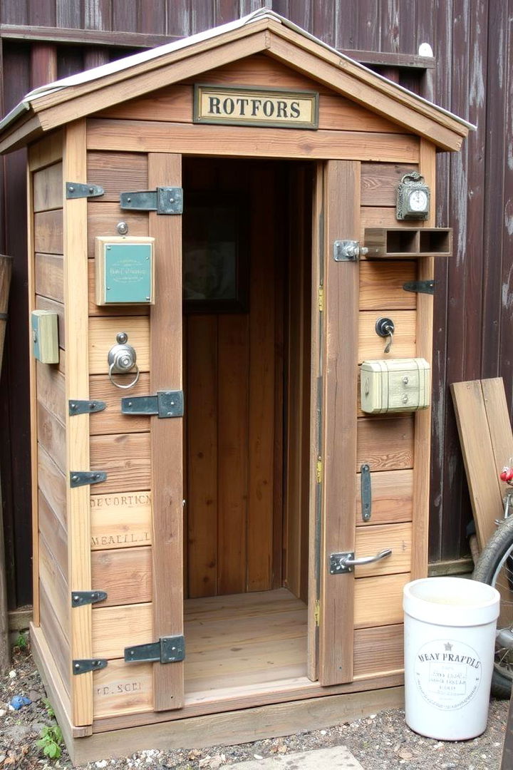 Creative Repurposing Concepts - 22 Outhouse Design Ideas