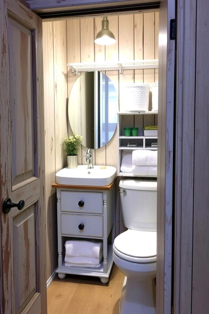 Creative Repurposing of Old Furniture - 22 Bathroom Closet Ideas