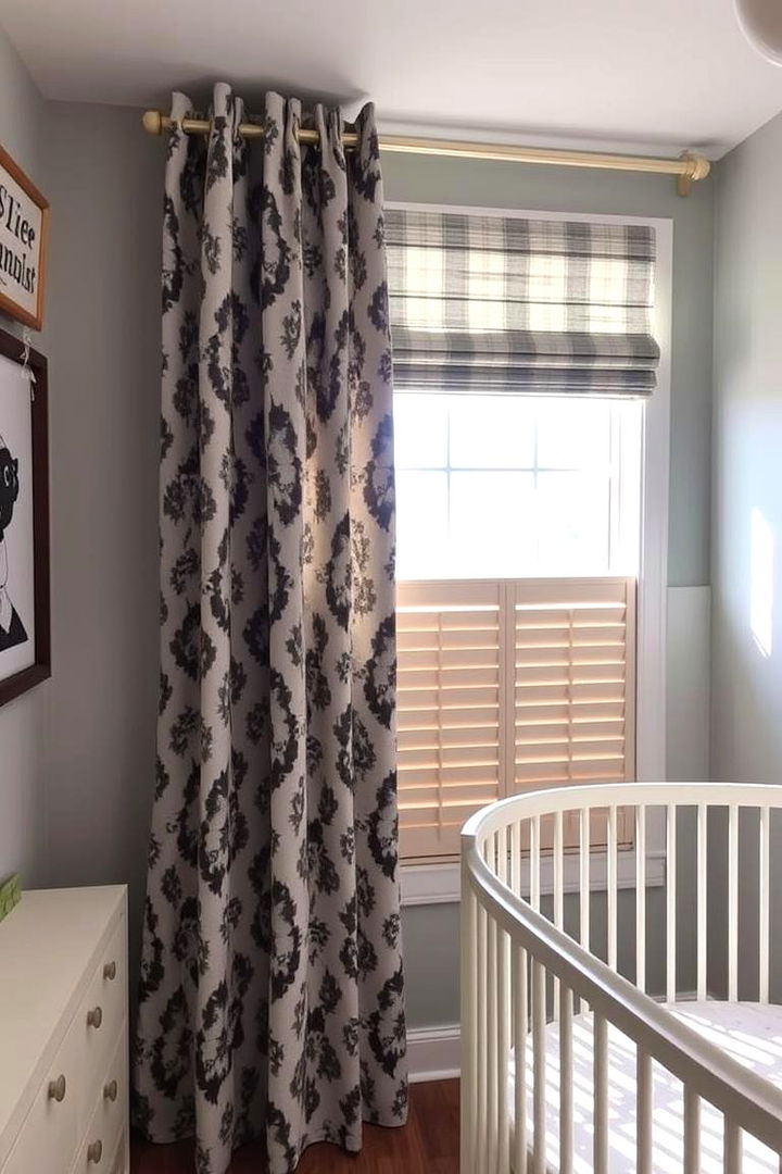 Creative Retro inspired Window Treatments - 22 Vintage Nursery Ideas