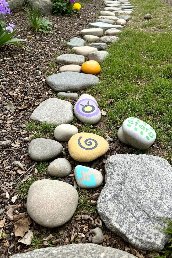 Creative Rock Art - 22 Garden Art Ideas