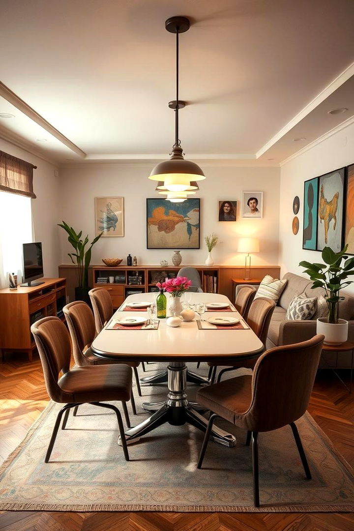 Creative Space Layout Solutions - 22 70s Dining Room Design Ideas