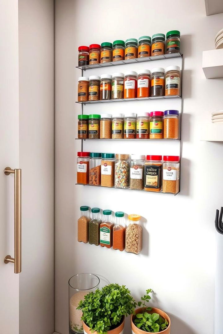 Creative Spice Rack Solutions - 22 Small Pantry Ideas