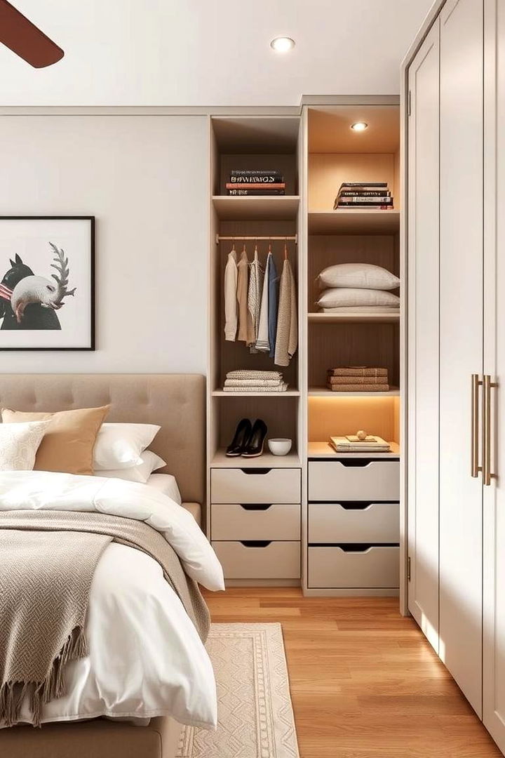 Creative Storage Solutions - 22 Asian Bedroom Ideas