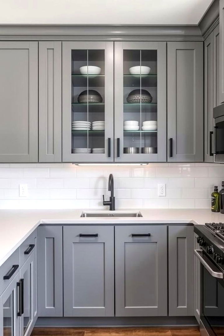 Creative Storage Solutions - 22 Gray and Black Kitchen Ideas