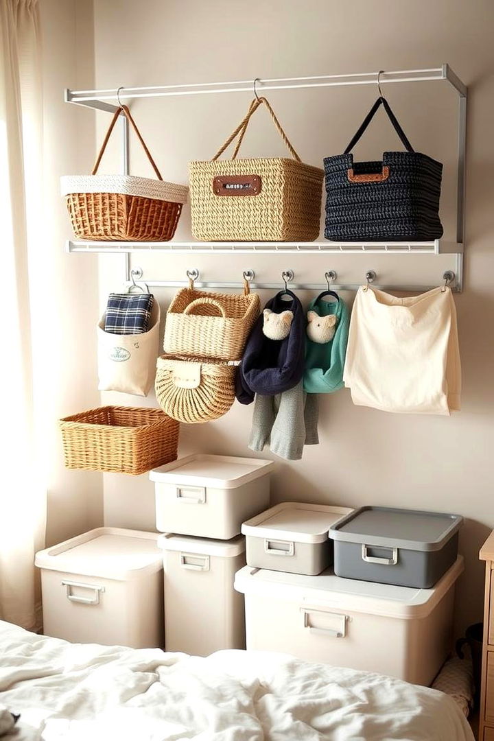 Creative Storage Solutions - 22 Dorm Room Decorating Ideas