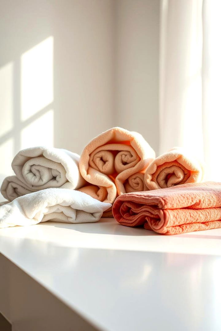 Creative Towel Origami Arrangement - 22 Towel Display Ideas