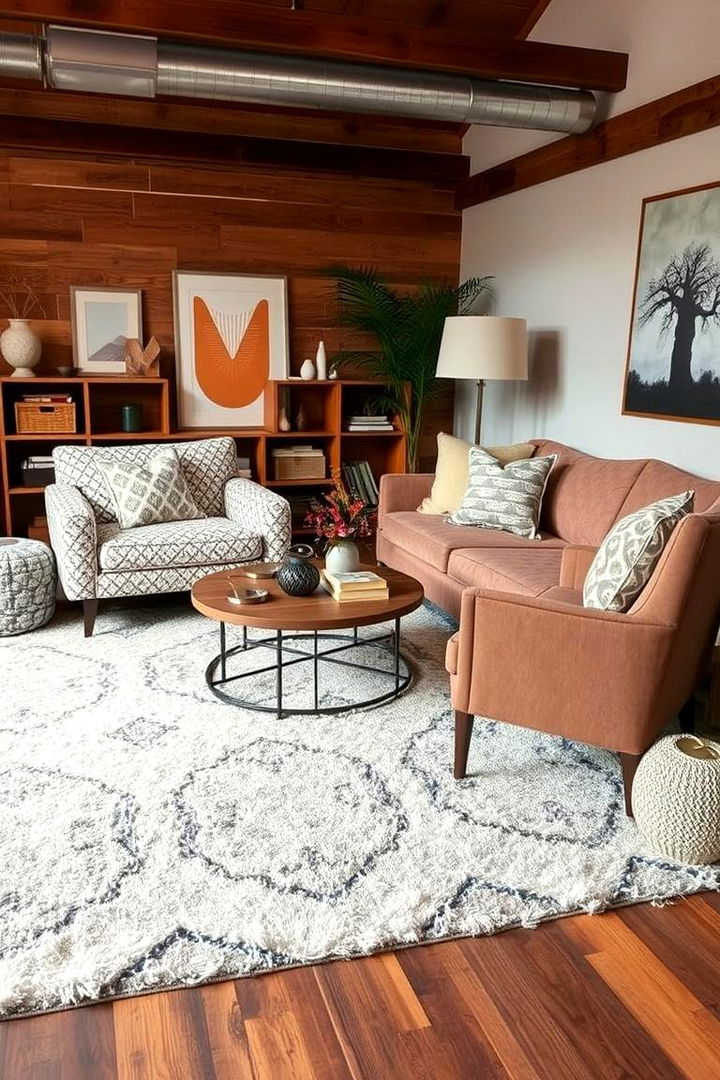 Creative Use of Area Rugs - 22 Cozy Living Room Ideas