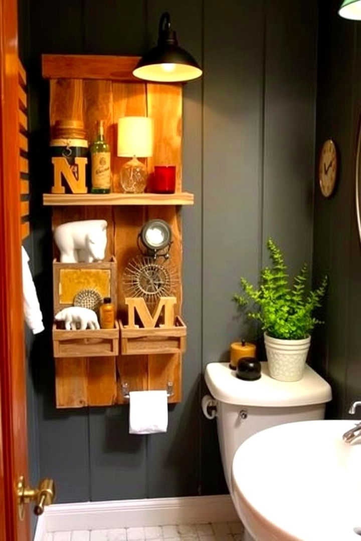 Creative Use of Repurposed Materials for Unique Decor - 22 Bathroom Counter Organization Ideas