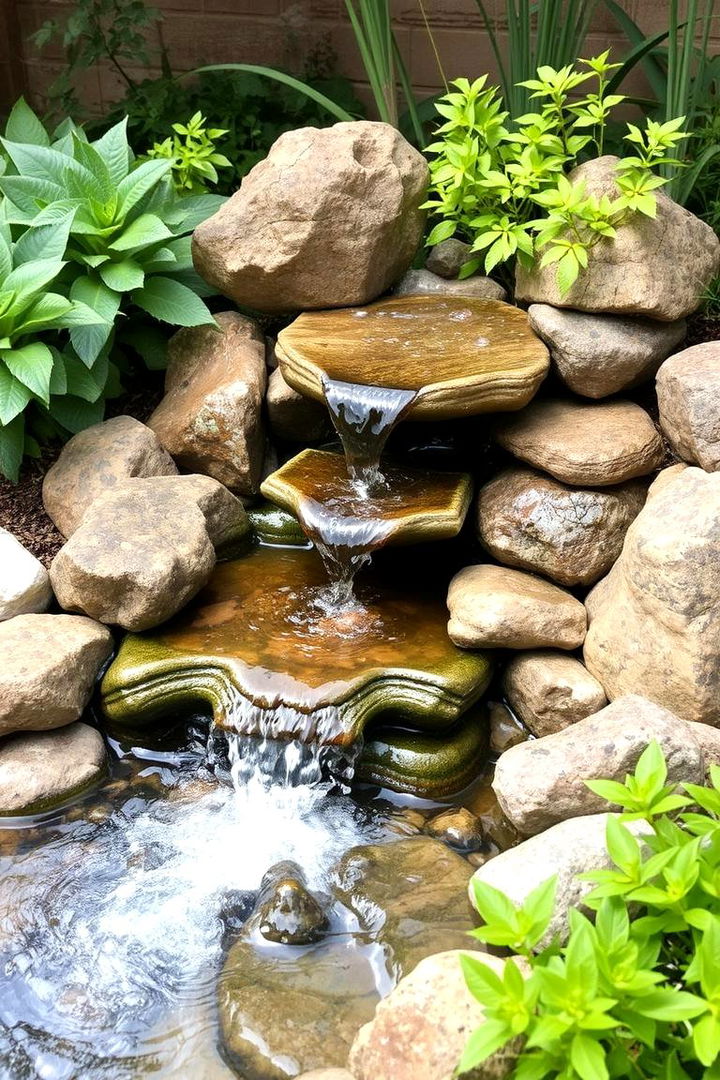 Creative Water Feature - 22 Backyard Ideas