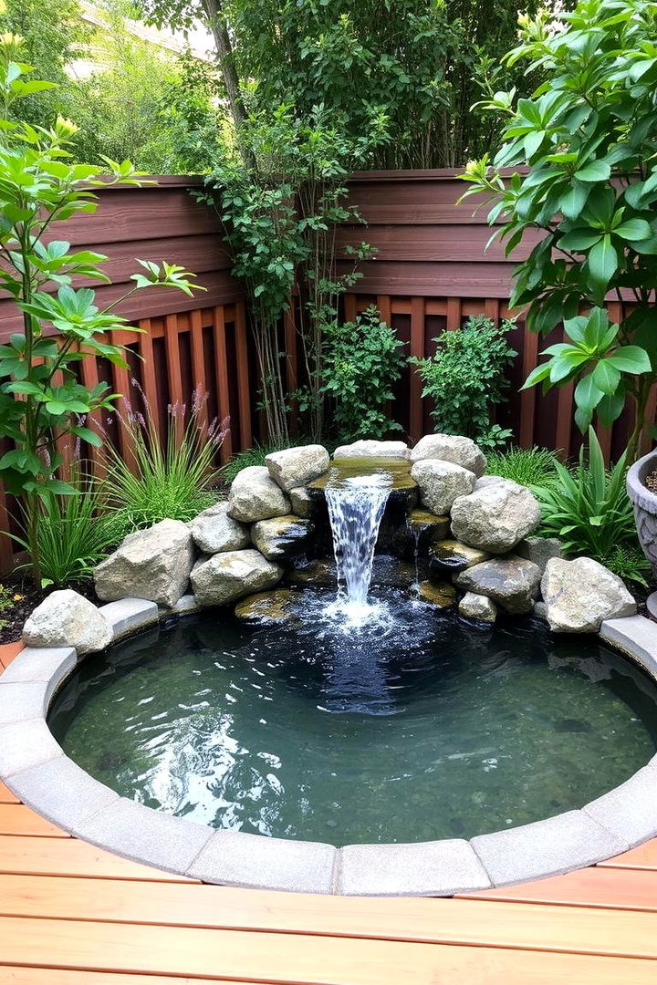 Creative Water Features - 22 Small Deck Ideas