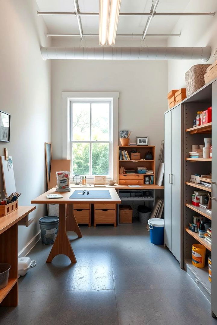 Creative Workshop Corner - 22 Man Cave Bedroom Ideas