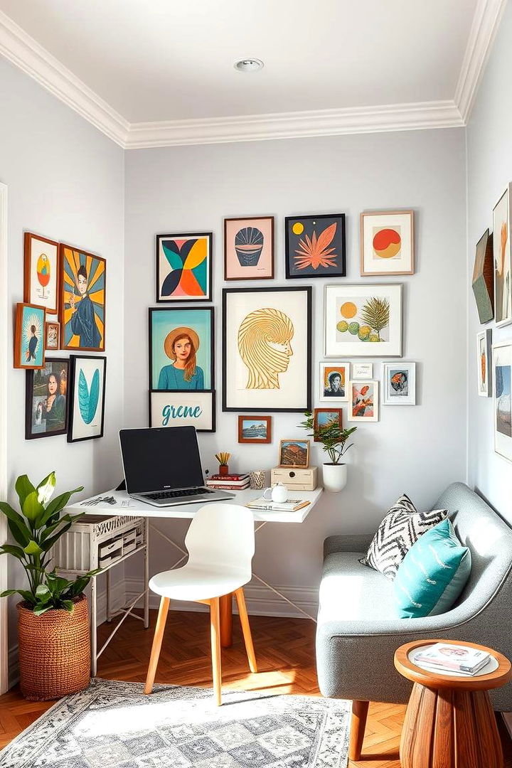 Creative Workspace Corners - 22 Maximalist Decor Ideas