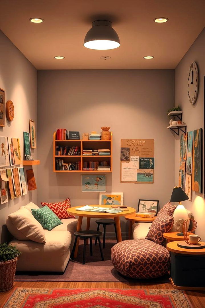 Creativity Nooks - 22 montessori nursery ideas