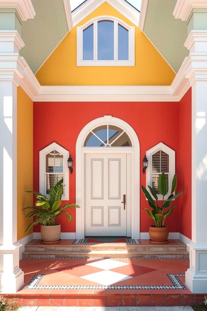 Crisp Color Coordination - 22 Two-tone Siding Designs