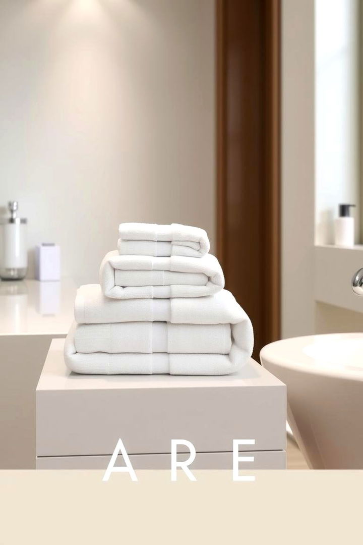 Crisp Linens and Towels - 22 Bathroom Staging Ideas