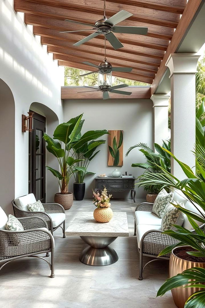 Crown of Palms Decor - 22 Tropical Patio Ideas