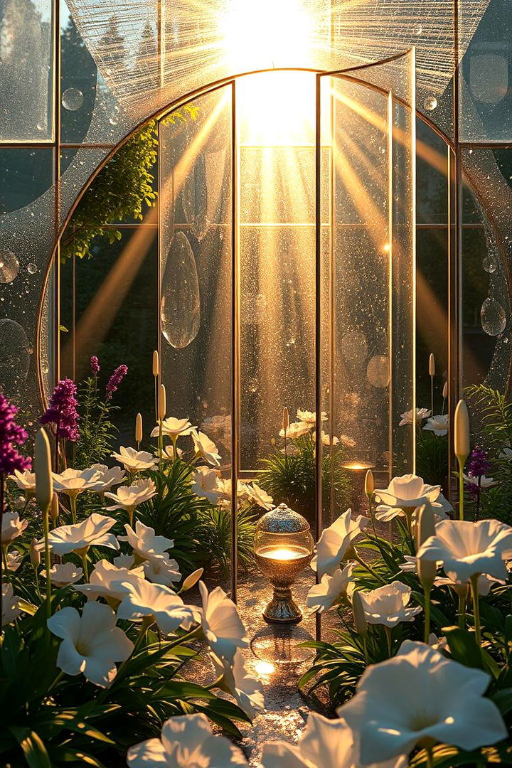 Crystal Garden Retreat - 22 Fantasy Greenhouse Ideas