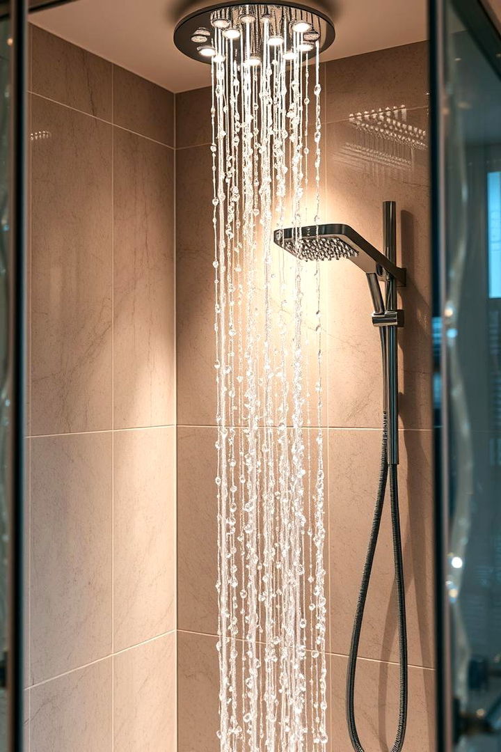 Crystal Illumination - 22 Luxury Shower Ideas