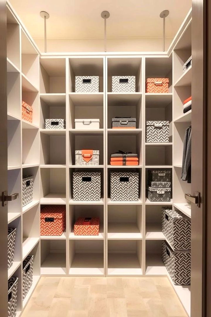 Cube Storage Shelves for Versatility - 22 Closet Shelving Ideas