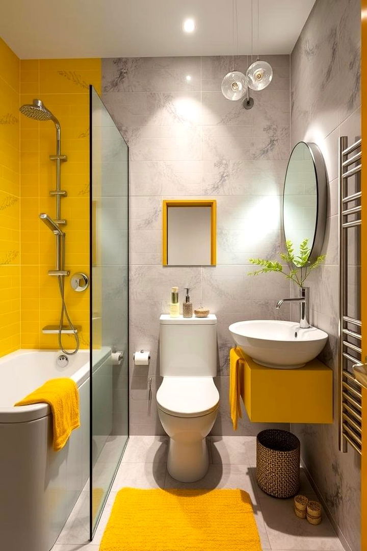 Culmination of Style and Functionality - 22 Yellow and Green Bathroom Ideas