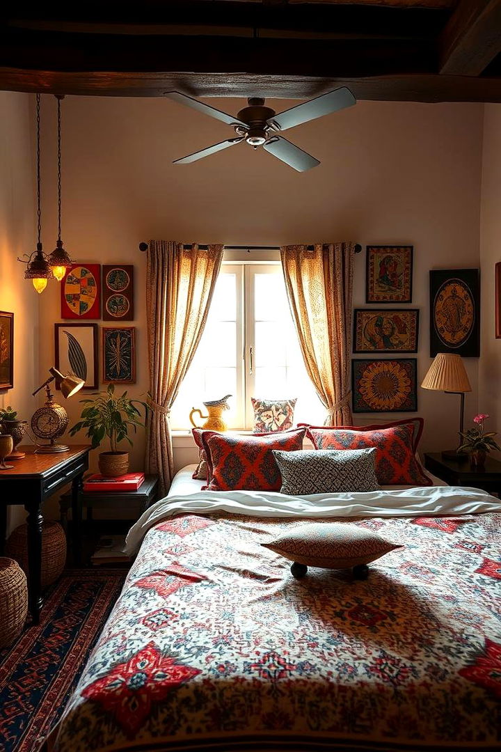Cultural Fusion Designs - 22 Colorful Bedroom Ideas