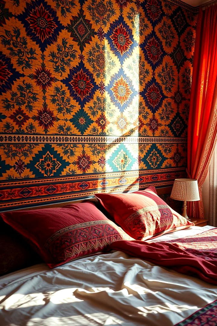 Cultural Patterns for a Global Invitation - 22 Bedroom Wall Painting Ideas