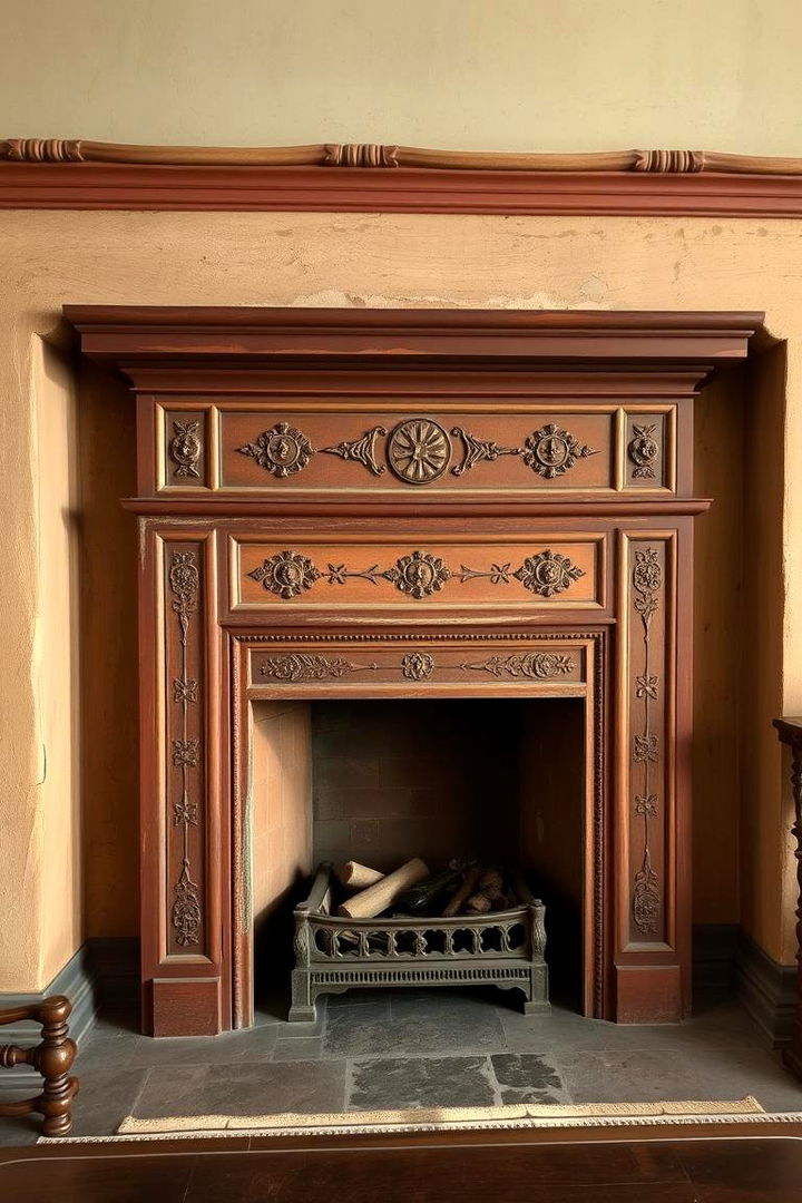 Cultural Traditions Reflected in Designs - 22 Traditional Fireplaces