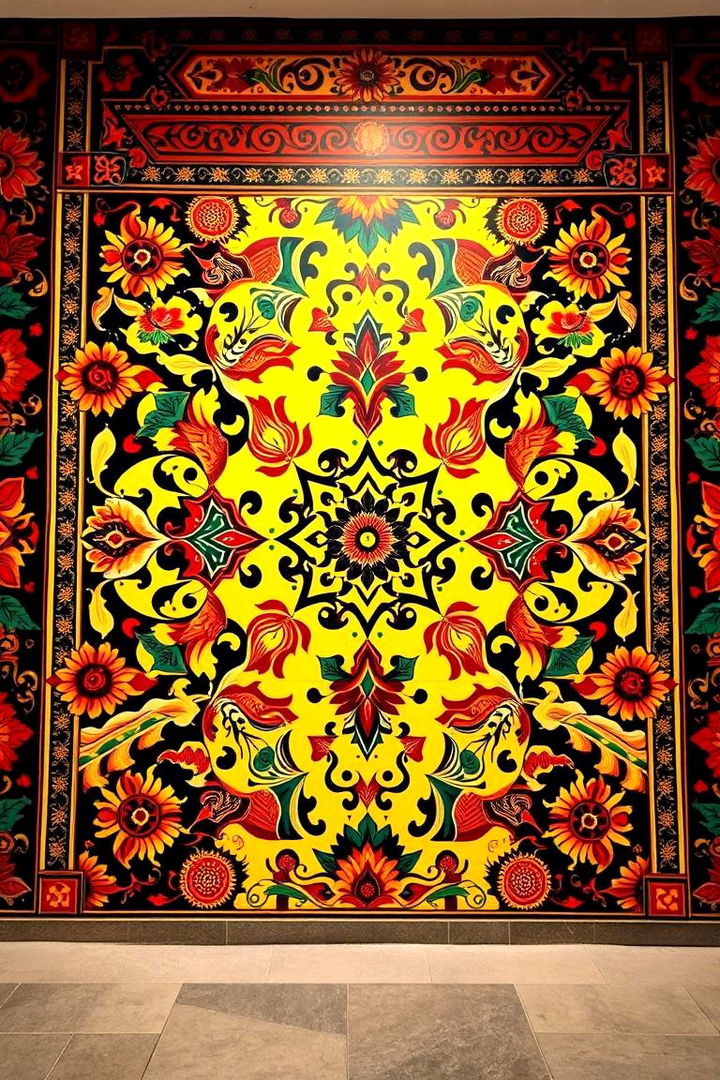 Cultural and Ethnic Patterns - 22 Large Wall Art Ideas