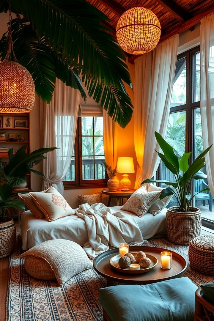 Curate a Cozy Retreat Vibe - 22 Tropical Bedroom Ideas