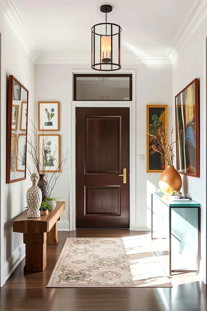 Curated Accent Collections - 22 Modern Entryway Ideas