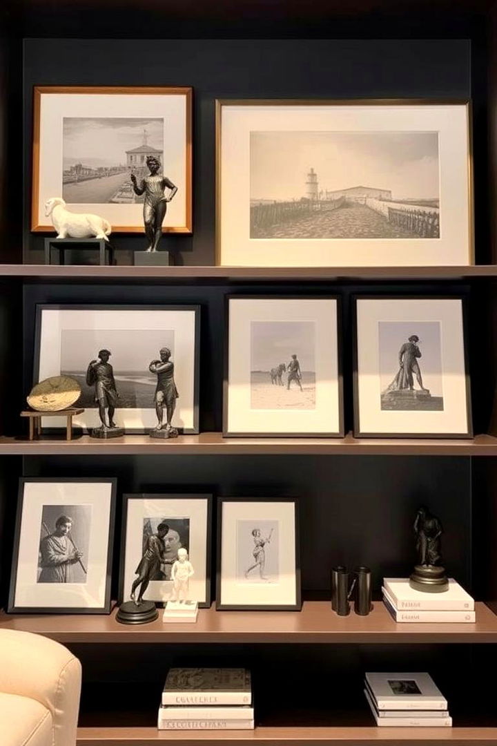 Curated Art Pieces - 22 Shelf Decor Ideas