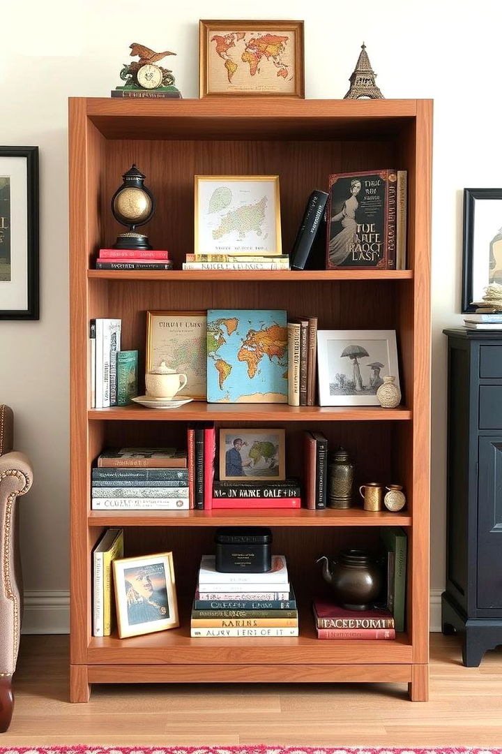 Curated Book and Travel Collections - 22 Bohemian Maximalist Decor Ideas