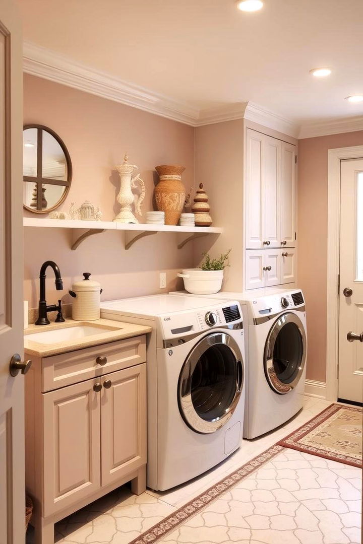 Curating an Elegant Color Palette - 22 basement laundry room ideas