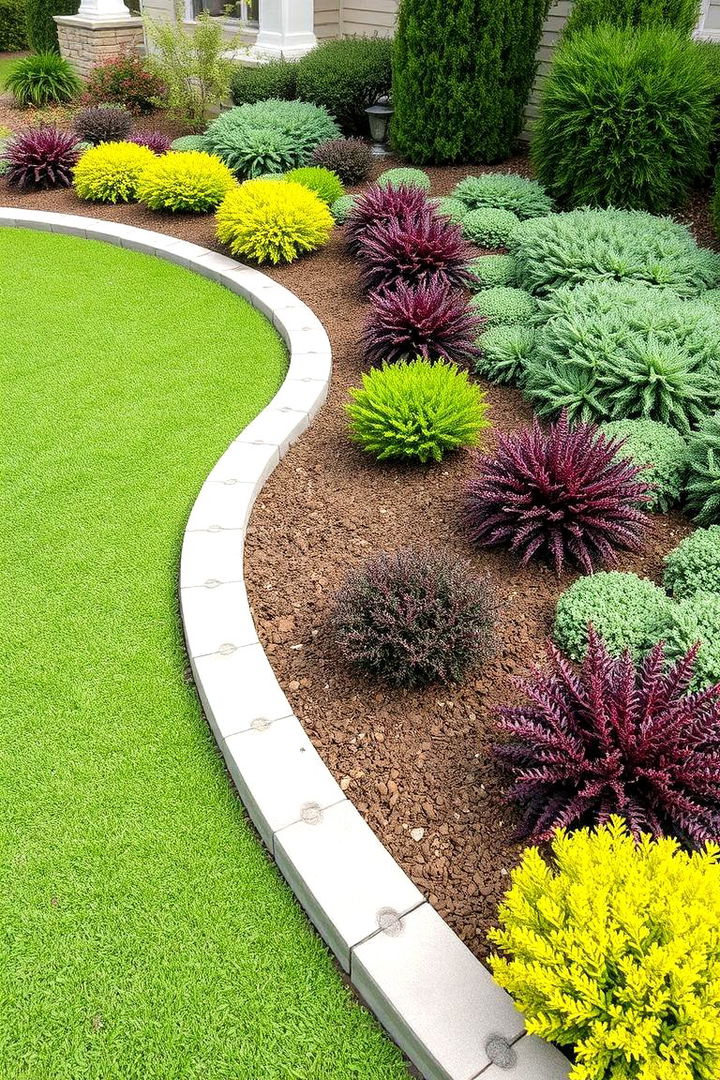 Curbed Garden Accents - 22 Formal Garden Ideas