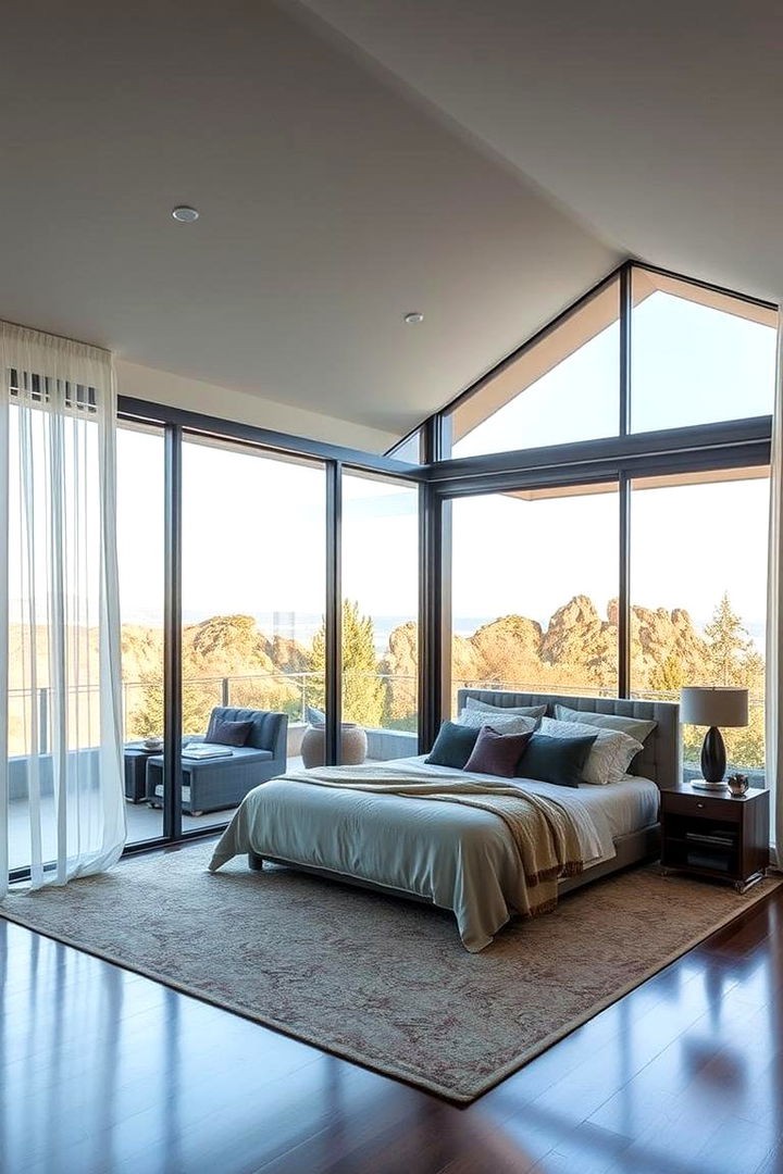 Curtain Wall Window Designs - 22 Bedroom Window Ideas