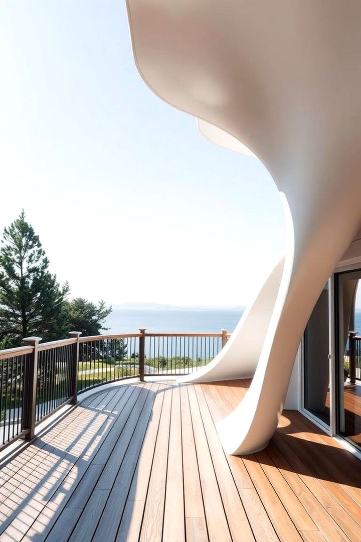 Curved Fascia Designs - 22 Deck Fascia Ideas