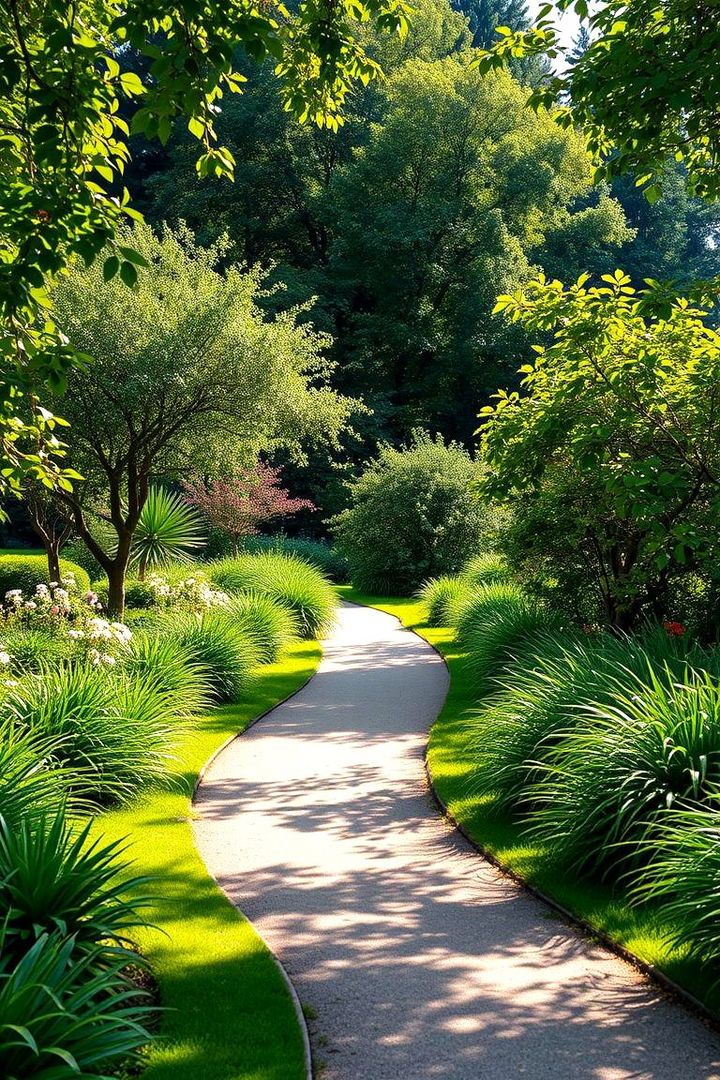 Curved Garden Path - 22 Garden Path Ideas