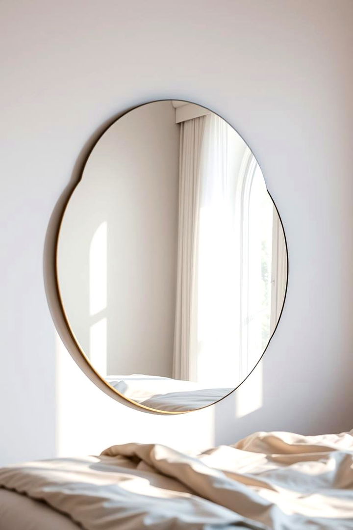 Curved Mirror - 22 Bedroom Mirror Ideas