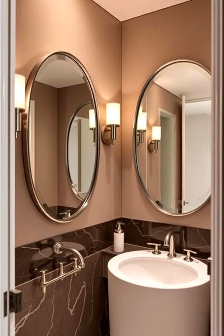 Curved and Rounded Elements - 22 Small Ensuite Design Ideas