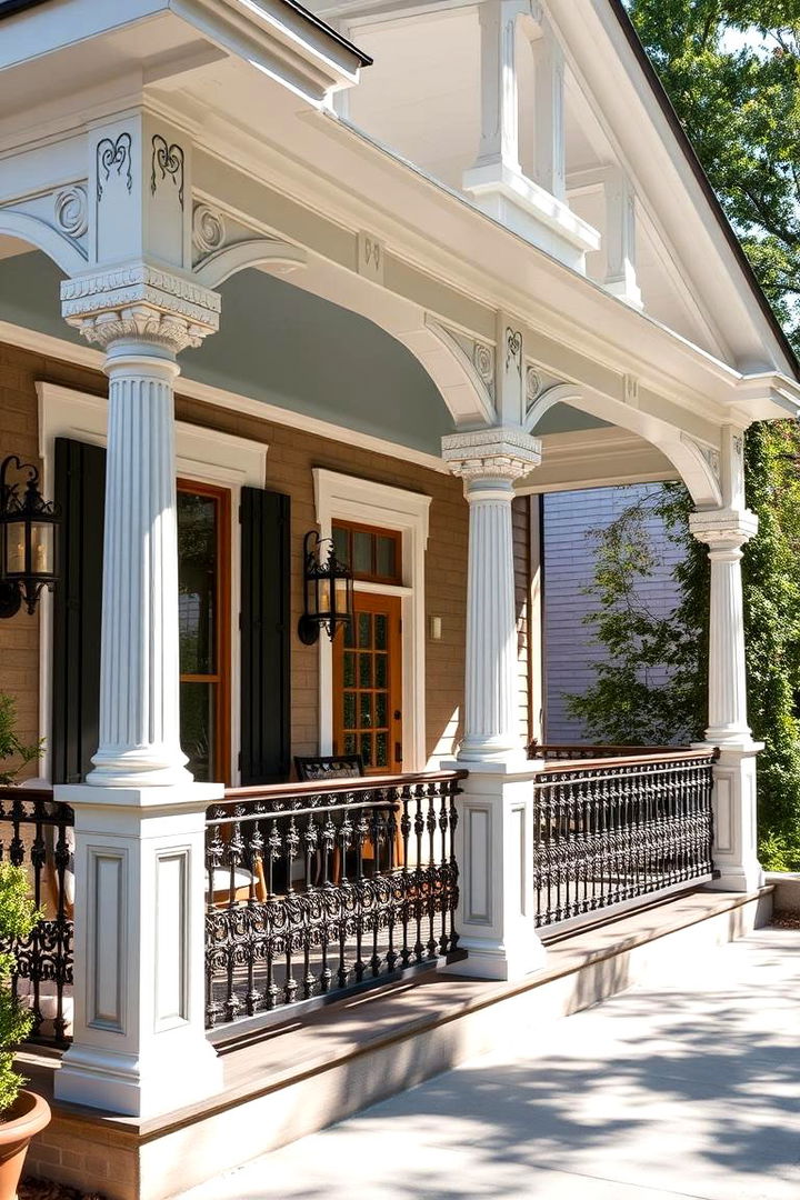 Custom Architectural Accents - 22 Large Front Porch Ideas