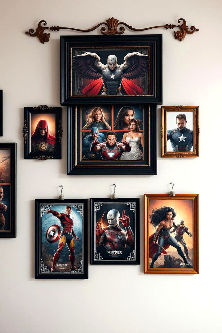 Custom Artwork and Posters - 22 Marvel Bedroom Ideas