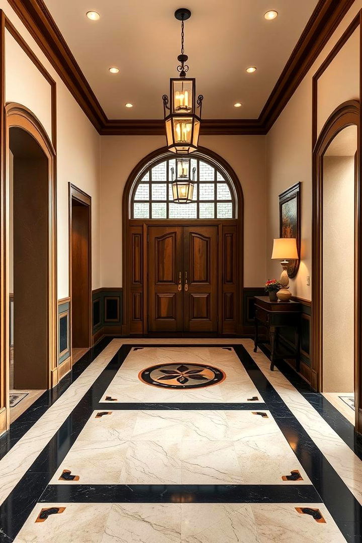 Custom Border Patterns - 22 Small Entryway Tile Floor Ideas